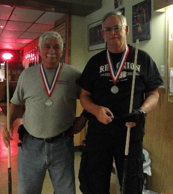 Dominick Cacciatore and Joseph Turner-Silver Medalists in Men's Doubles Billiards