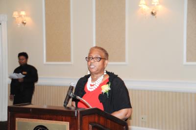 Denise V. Stewart, Director of COSA welcomes guests.