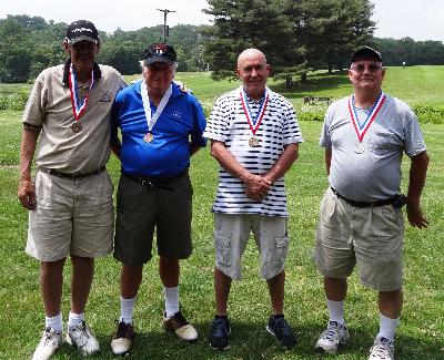9 Hole Golf medal winners