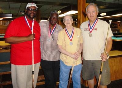 Billiards Men's Doubles medalists:
Gold: Eugene Alliston and Julius Hernandi
Silver: Charles Kelley and John Lister