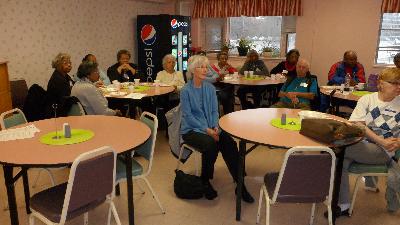 Caregivers listen to learn effective communication strategies to manage difficult behaviors.