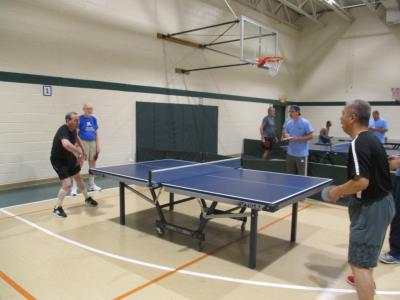Table Tennis Doubles competition
